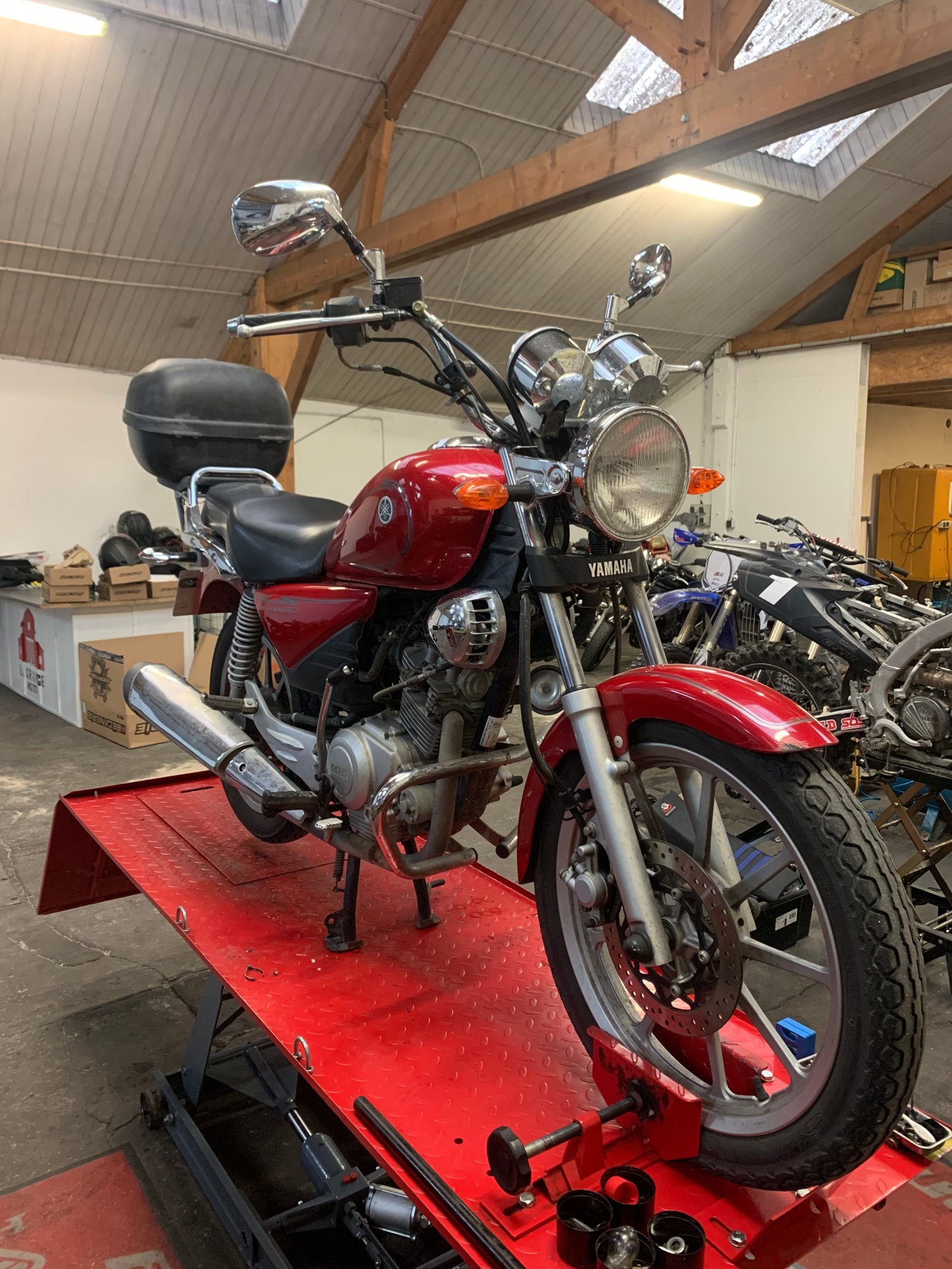 Yamaha 125 YBR Custom